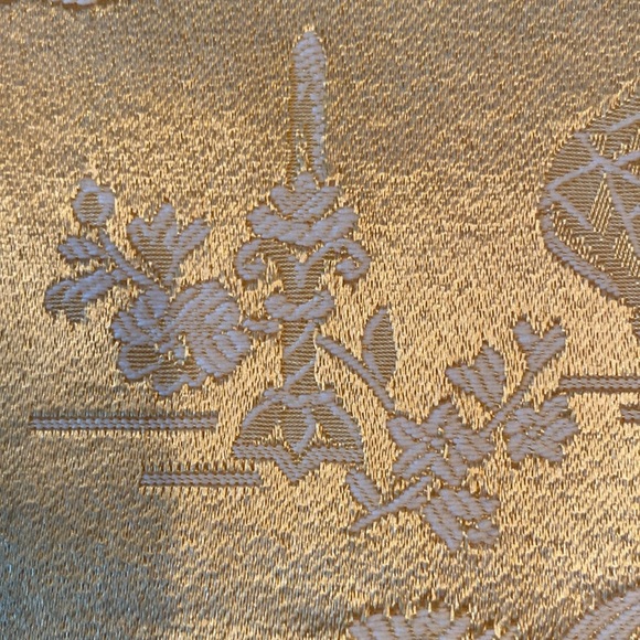 Amazing Antique Pair of Chinoiserie Curtains - Picture 7 of 12